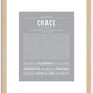 Chace | Name Art Print