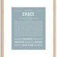 Chace | Name Art Print