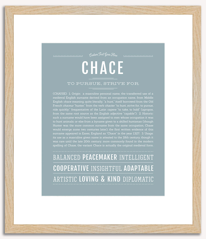 Chace | Name Art Print