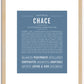 Chace | Name Art Print