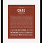 Frame Options | Bordeaux | Black Frame, Matted