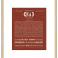 Frame Options | Bordeaux | Maple Frame, Matted