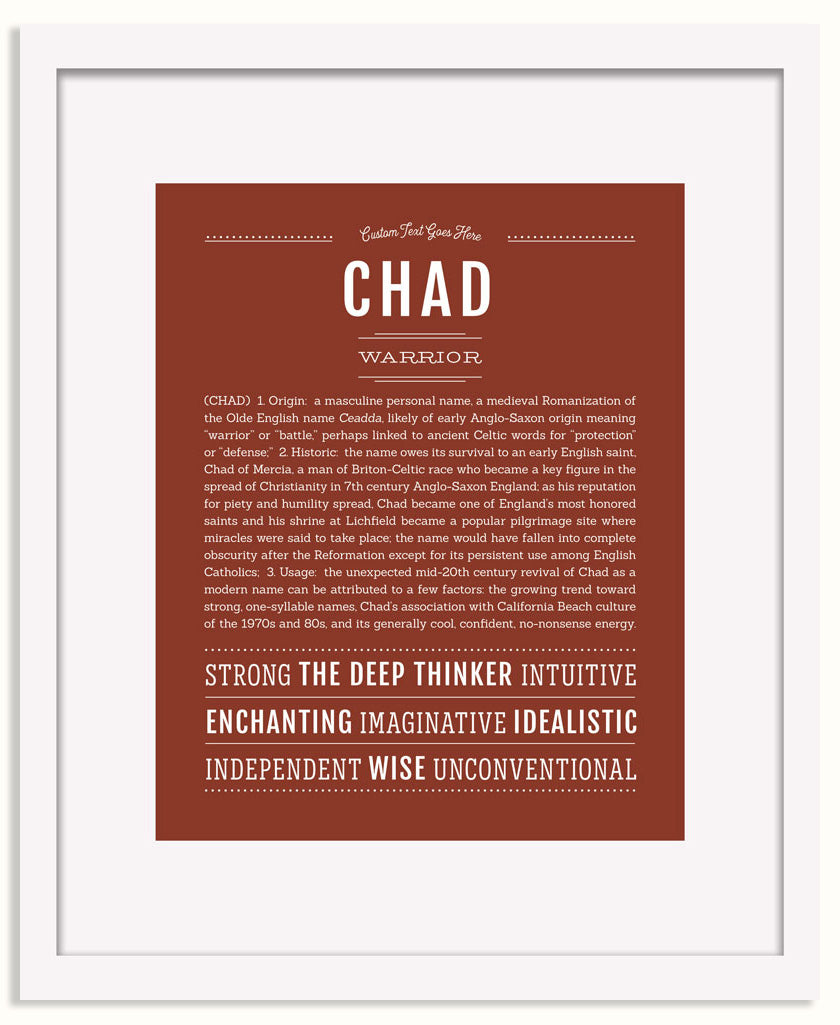 Frame Options | Bordeaux | White Frame, Matted