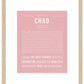 Frame Options | Dusty Rose | Maple Frame, Matted