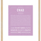 Frame Options | Lilac | Maple Frame, Matted