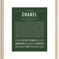 Chanel | Name Art Print