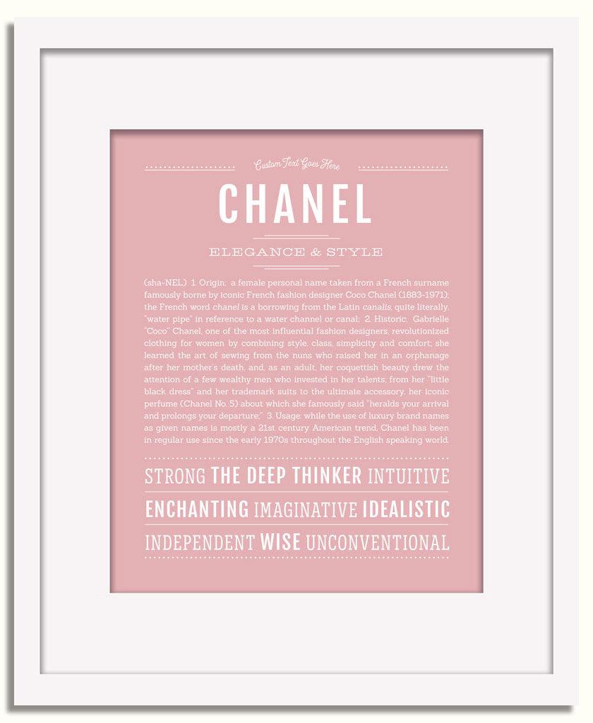 Frame Options | Dusty Rose | White Frame, Matted