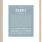 Chanel | Name Art Print