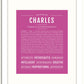 Frame Options | Dark Pink | White Frame, Matted