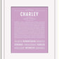 Frame Options | Lilac | White Frame, Matted