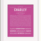 Frame Options | Dark Pink | White Frame, Matted