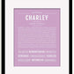 Frame Options | Lilac | Black Frame, Matted