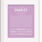 Frame Options | Lilac | White Frame, Matted