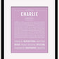 Frame Options | Lilac | Black Frame, Matted