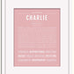 Frame Options | Dusty Rose | White Frame, Matted