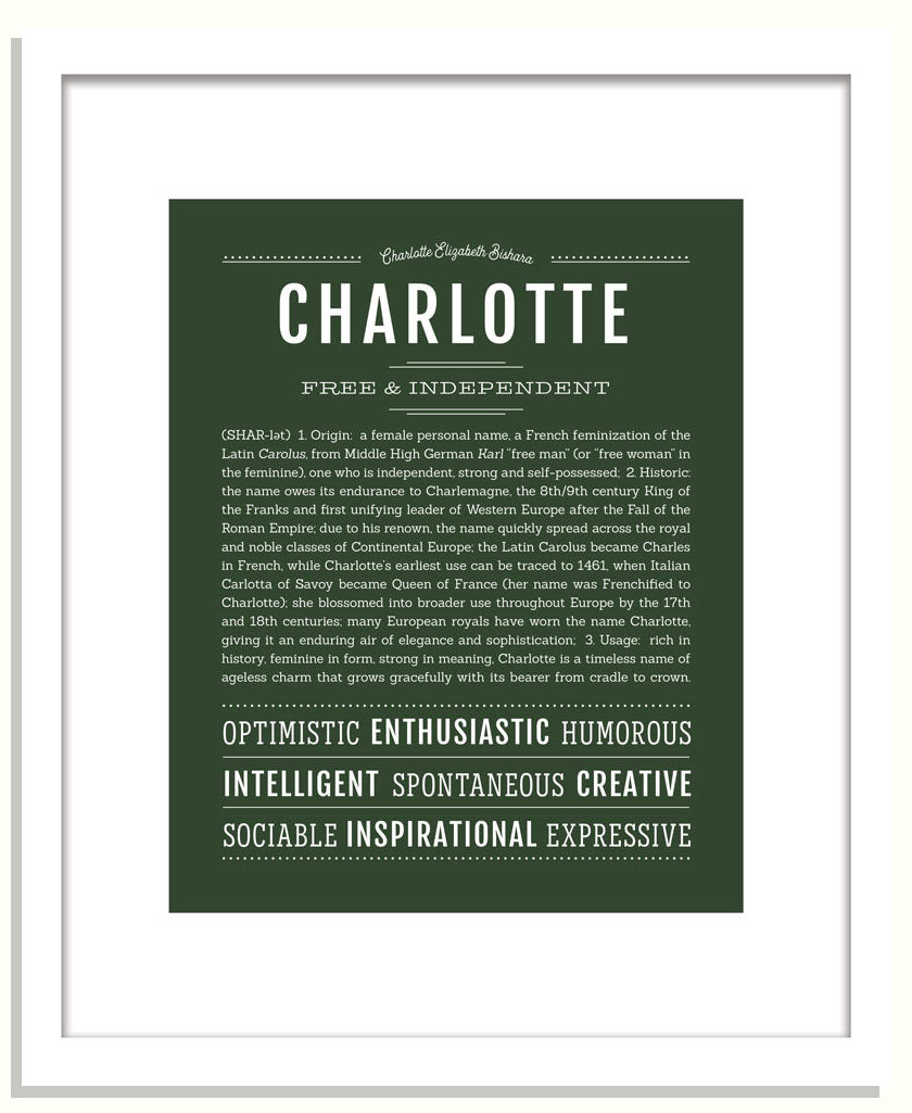 Frame Options | Deep Forest | Black Frame, Matted