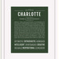 Frame Options | Deep Forest | Black Frame, Matted