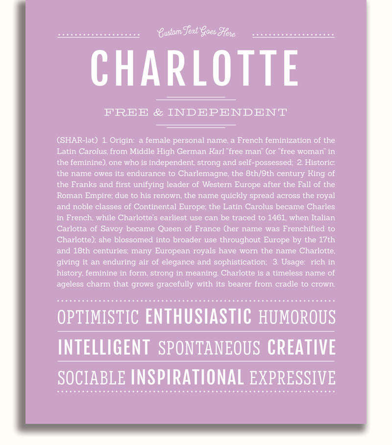 Frame Options | Lilac | White Frame, Matted
