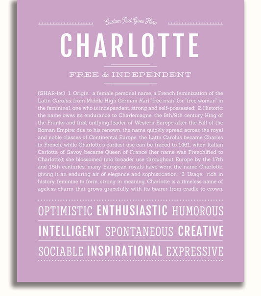 Frame Options | Lilac | White Frame, Matted