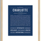 Charlotte | Name Art Print