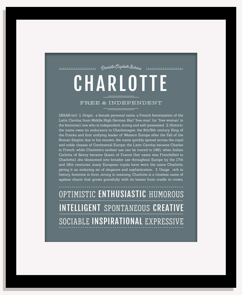 Frame Options | Night Rendezvous | Maple Frame, Matted