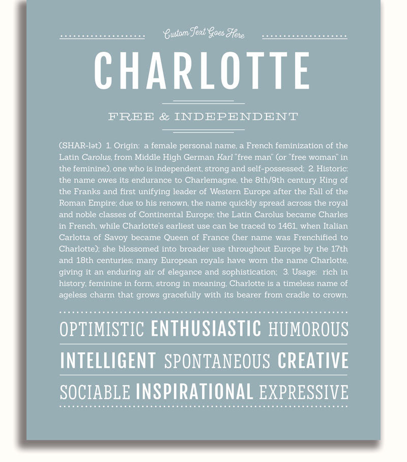 Frame Options | Powder Blue | White Frame, Matted