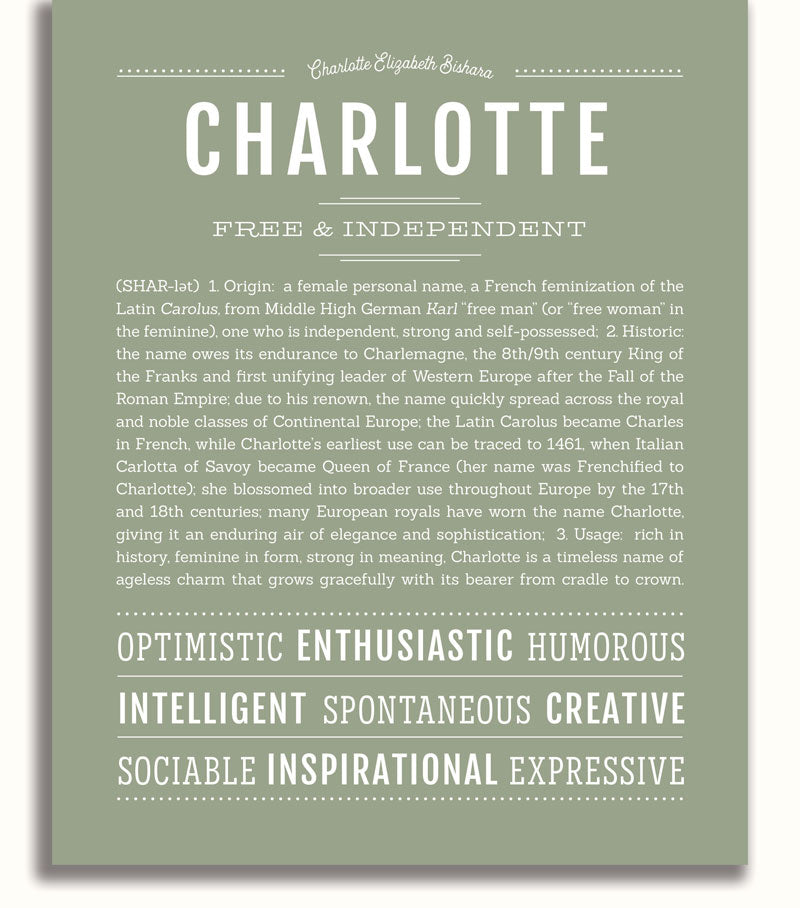 Frame Options | Sage | White Frame, Matted