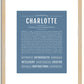 Charlotte | Name Art Print