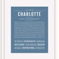 Frame Options | Steele Blue | Black Frame, Matted