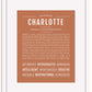 Frame Options | Terra Cotta | Black Frame, Matted
