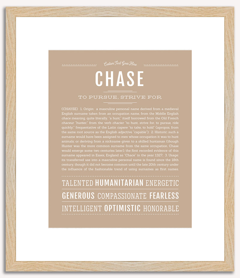 Chase | Name Art Print