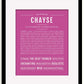 Frame Options | Dark Pink | Black Frame, Matted