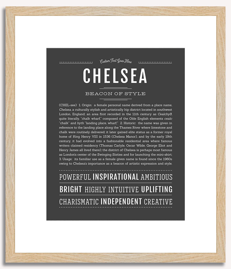 Chelsea | Name Art Print