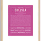 Chelsea | Name Art Print