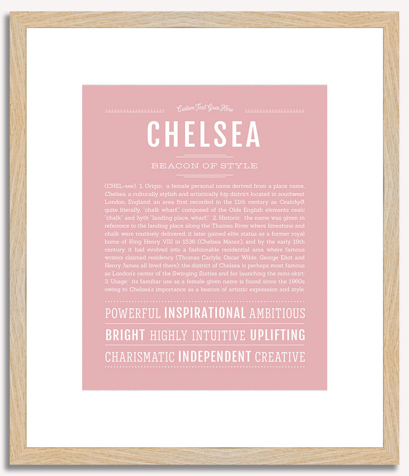 Chelsea | Name Art Print