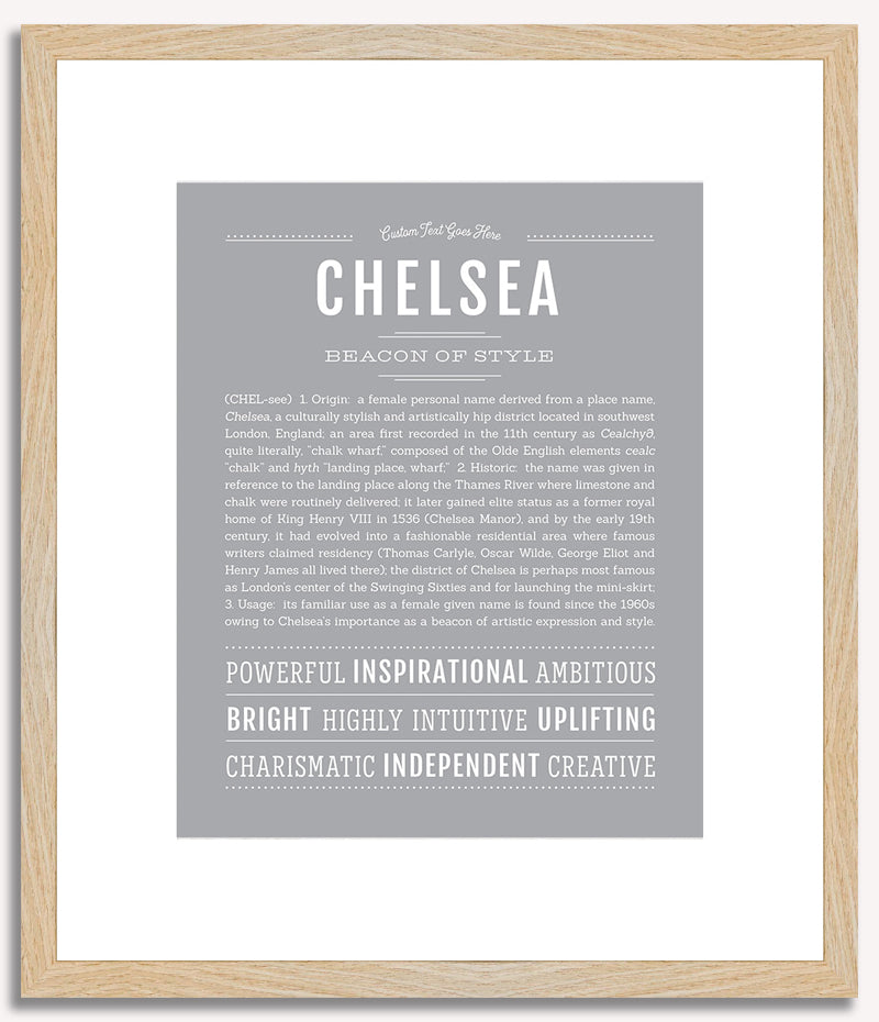 Chelsea | Name Art Print