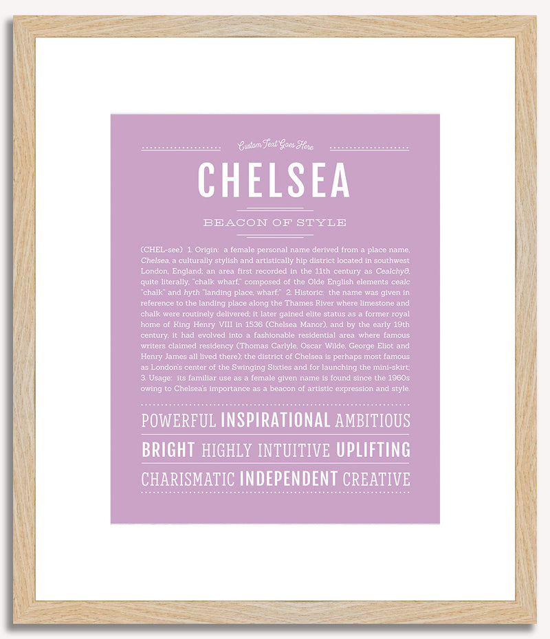 Chelsea | Name Art Print