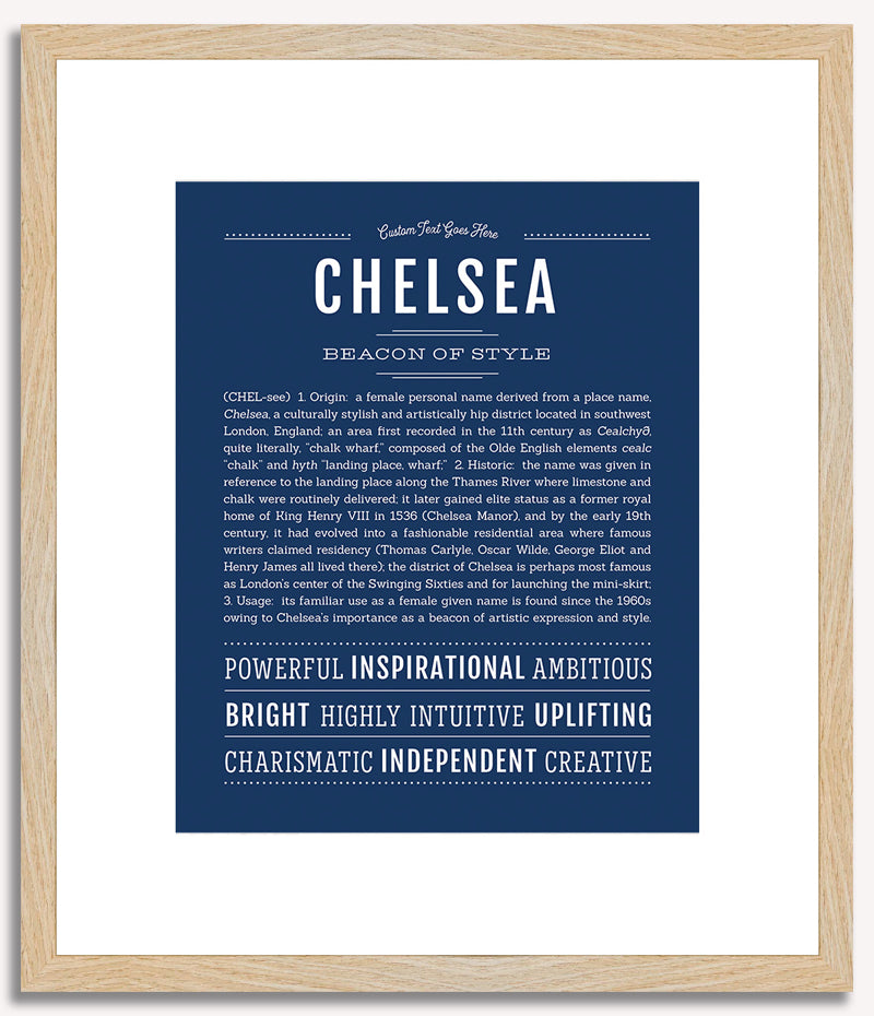 Chelsea | Name Art Print