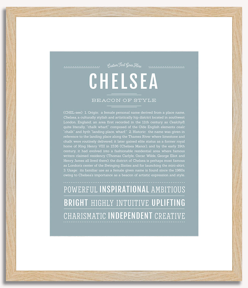 Chelsea | Name Art Print