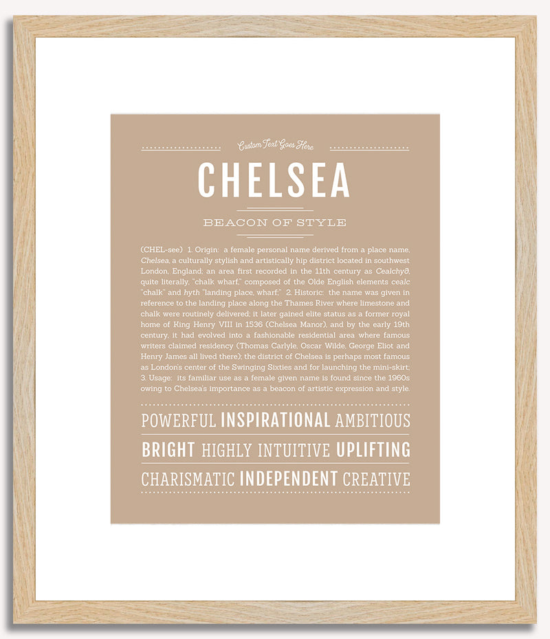 Chelsea | Name Art Print