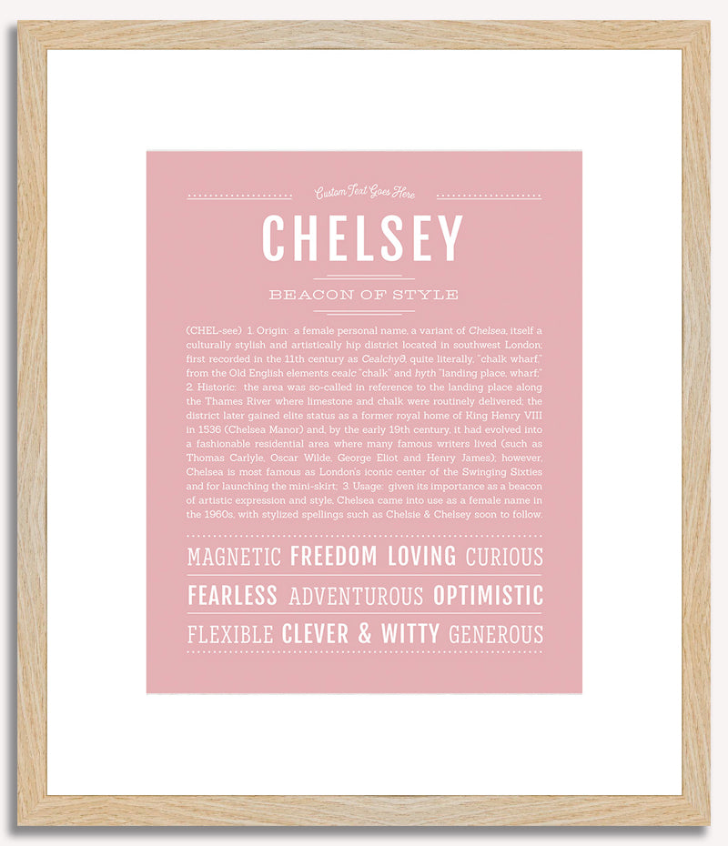 Chelsey | Name Art Print