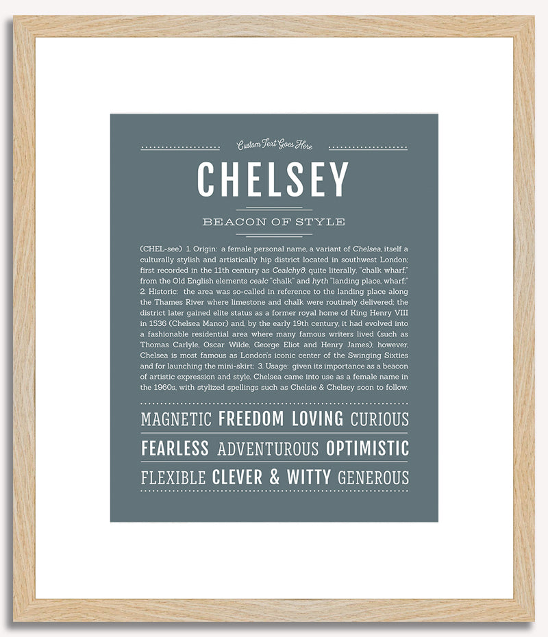 Chelsey | Name Art Print