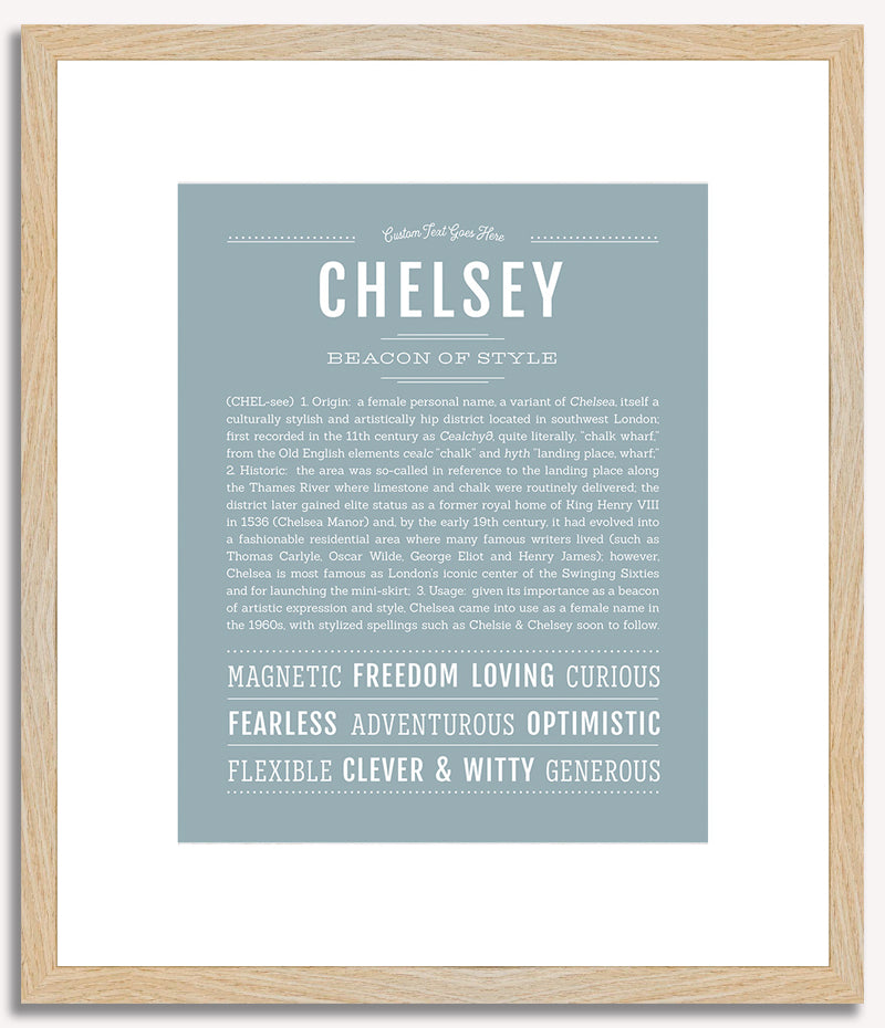 Chelsey | Name Art Print