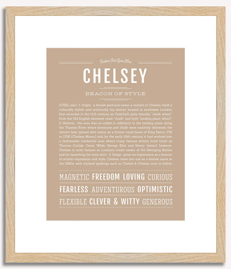 Chelsey | Name Art Print