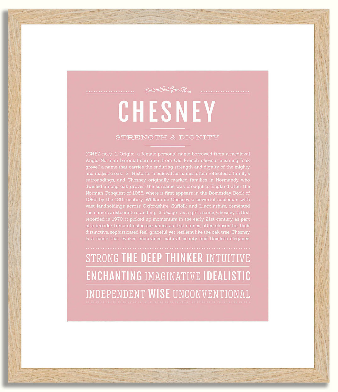 Chesney | Name Art Print