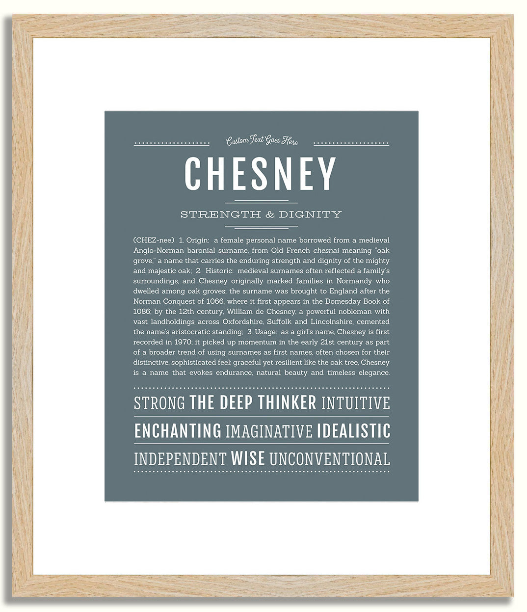 Chesney | Name Art Print