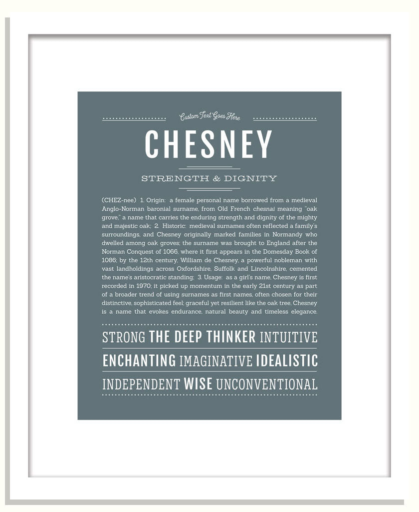 Chesney | Name Art Print