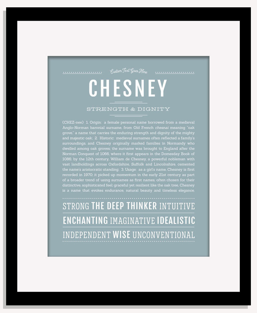 Chesney | Name Art Print