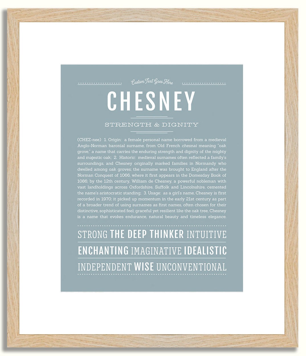 Chesney | Name Art Print