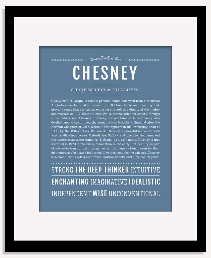 Chesney | Name Art Print